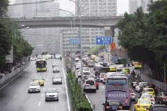 李家花园隧道改造新进展 主线双向六车道都通车