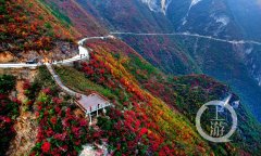 震撼！兰英大峡谷挂璧公路直通云霄