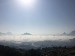 航拍南川山王坪云海、喀斯特生态公园 美得板！