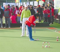 600名选手PK球技 国家级门球赛事首次落户渝北
