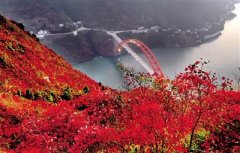 无人机航拍巫山之美 贴崖壁飞行拍下惊艳画面