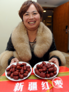 受到习大大接见的潼南妹，现在带着红枣回重庆啦