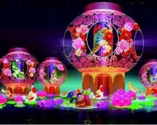 美翻了！合川首届大型实景灯会21日亮灯