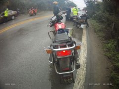 摩托车无牌无证驾驶 北碚交巡警依法处罚