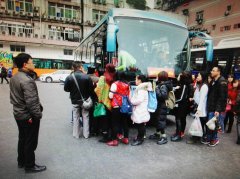 ＂公交乐游＂南坪枢纽站至南山植物园赏花线路上线运行