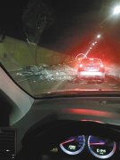 渝武高速北碚隧道 二次衬砌破损掉落