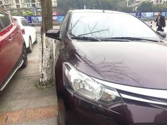 司机骑路沿停车逃过罚单 交巡警：这样停车很危险