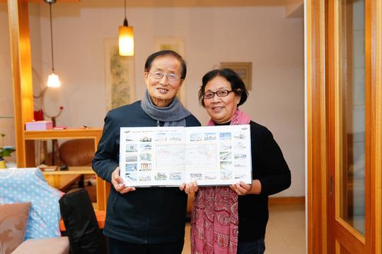 重庆花样爷爷两次乘船游世界 手绘上百幅美图