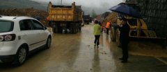 国道319涪陵陈家嘴段塌方抢险结束  道路恢复双向通行