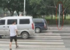 红绿灯“傲骄”扭头 市民：猜绿灯过马路