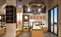 老太蛋糕店内避暑 打翻糕点洒一地