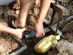 建设施工不慎挖破地下燃气管道