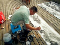 乌江画廊秋日美景吸引画家眼光