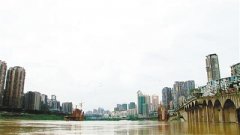 曾家岩嘉陵江大桥 主桥墩施工已完成