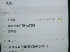 乘客到站后称手机故障  两天过去上千元车费司机仍未收到