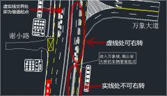开车经过杨家坪--大坪路段 这些地方要注意