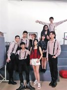 重庆中学生组“男团” 将推出第一首新歌