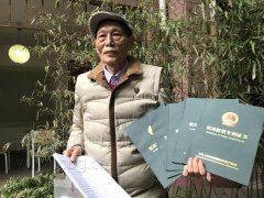 七旬老人痴迷发明 愿无偿捐献五项专利