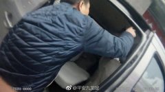 高空掉下一块砖头 面包车被压出大窟窿