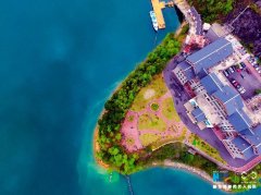 航拍乌江百里画廊 碧波涟漪风景如画