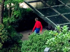 大爷清晨放DJ活动筋骨  业主：我闹钟都没响呢