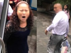 乘客车内起争执 甚至还动起了手